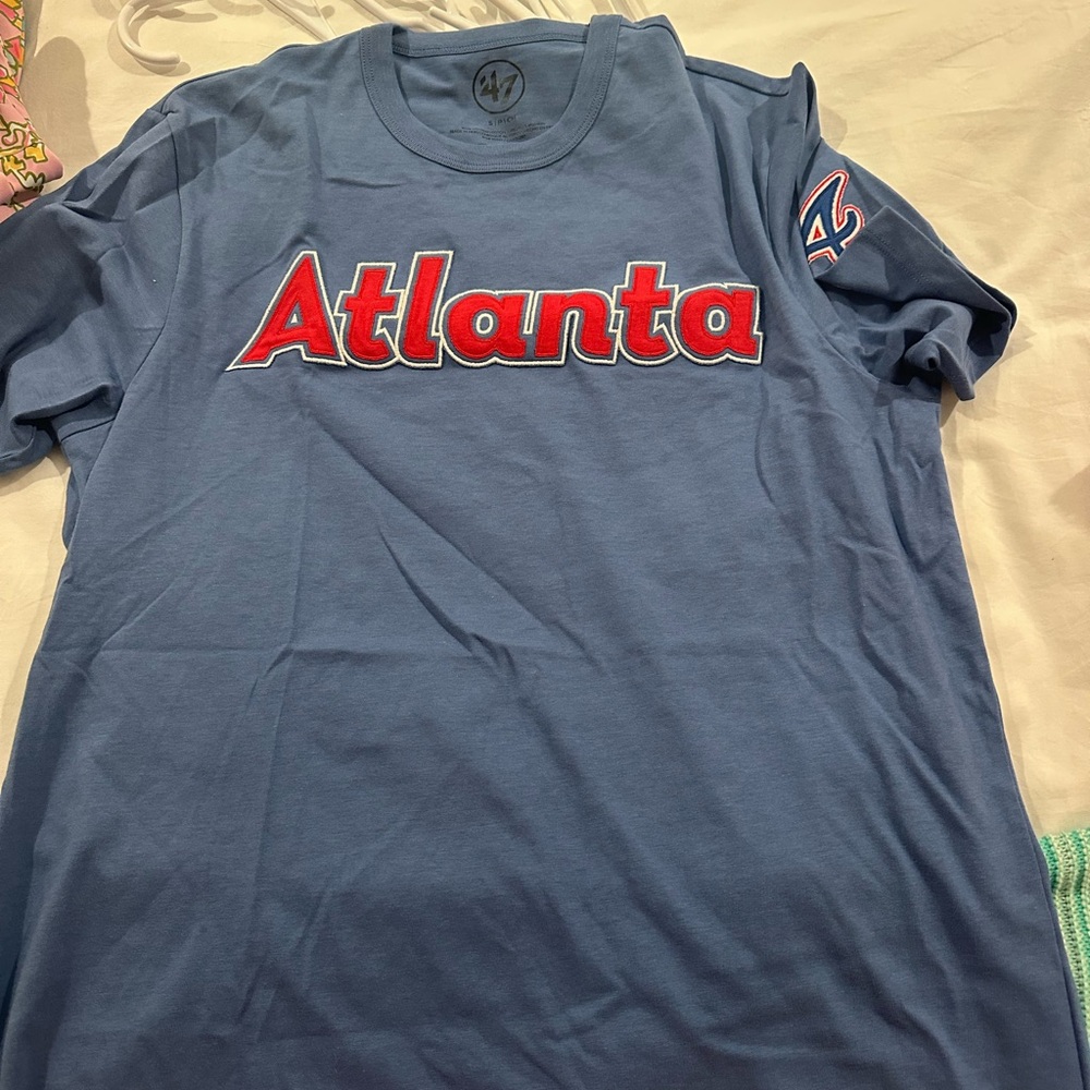 47 Blue Atlanta Short Sleeve Tee